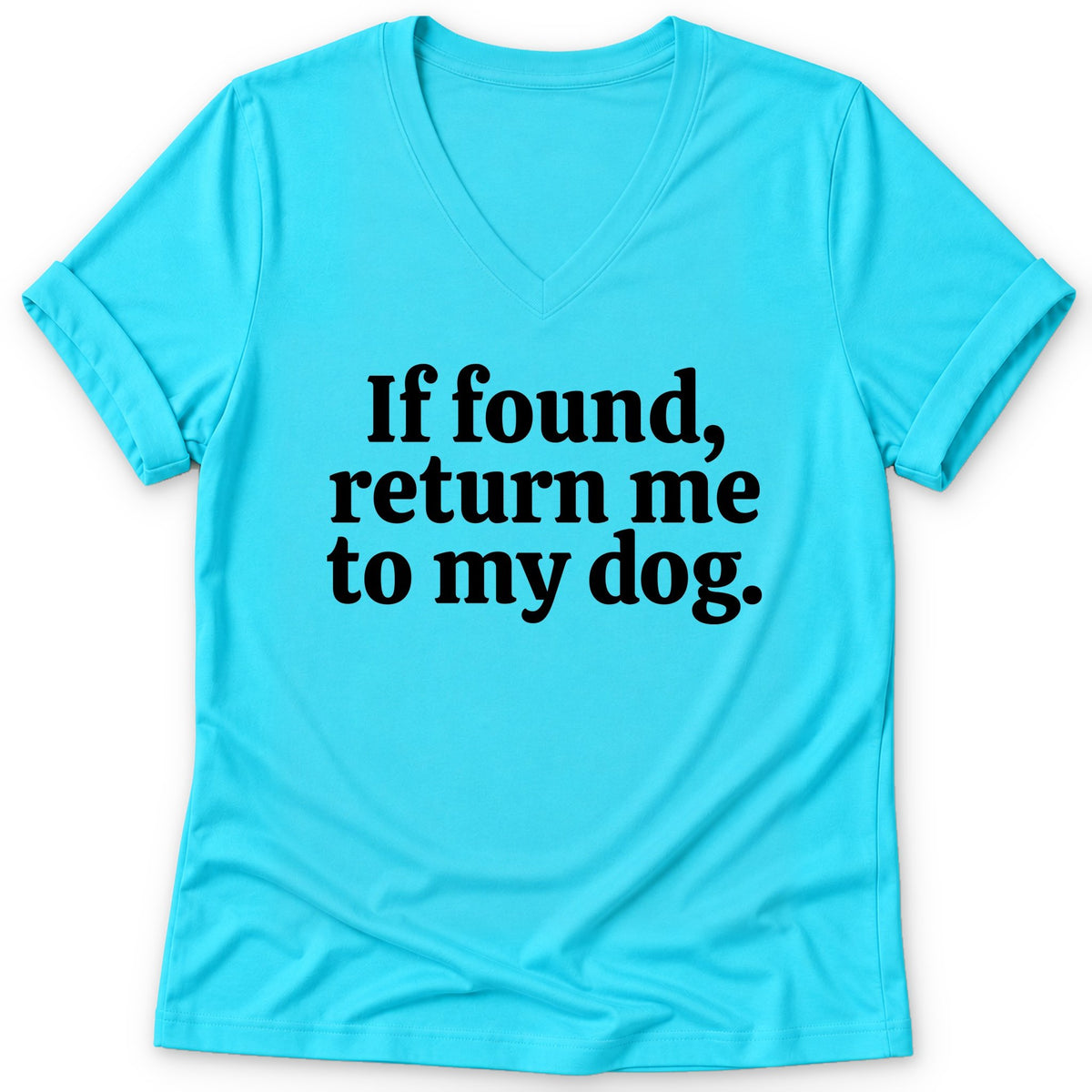 If Found Women's V-neck - Zeke Squad