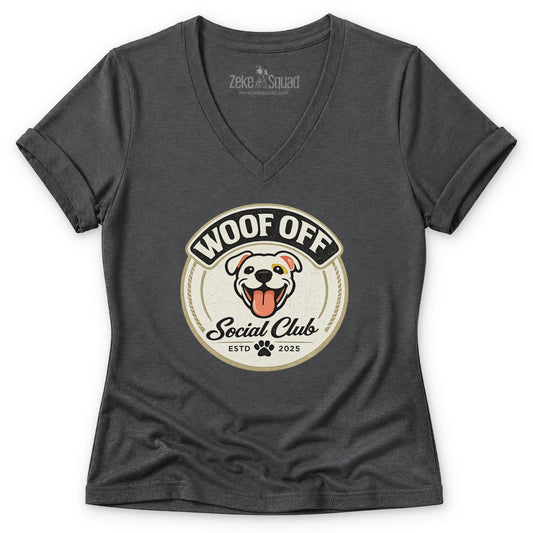 Social Club Women's V-neck - Zeke Squad