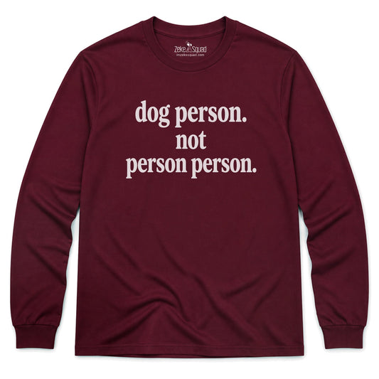 Person Person Long Sleeve T-shirt - Zeke Squad