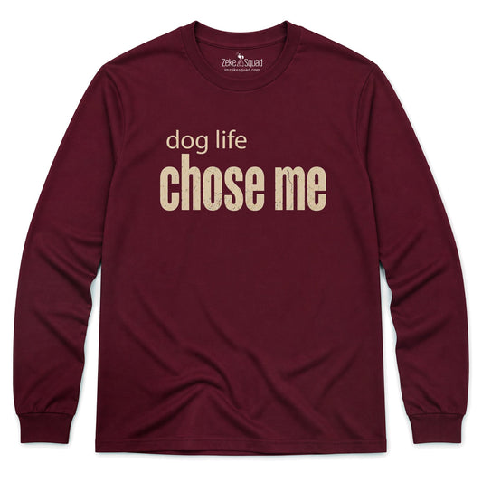 Dog Life Long Sleeve T-shirt - Zeke Squad