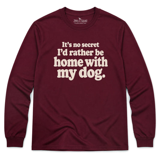 No Secret Long Sleeve T-shirt - Zeke Squad