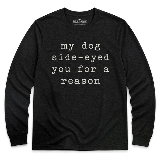 Side-Eyed Long Sleeve T-shirt - Zeke Squad