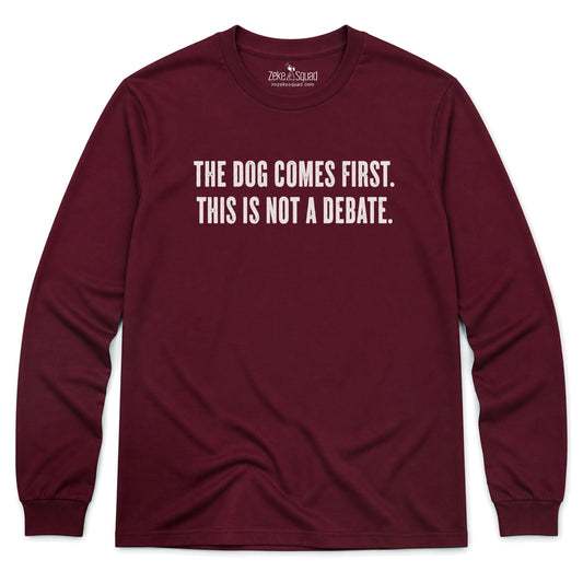 Not a Debate Long Sleeve T-shirt - Zeke Squad