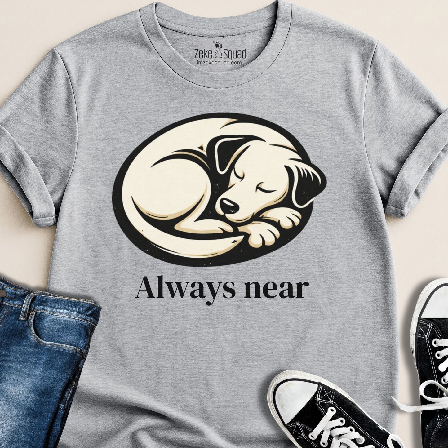 Always Near T-shirt - Zeke Squad
