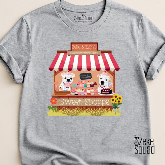 Zeke and Zella’s Sweet Shoppe T-shirt - Zeke Squad