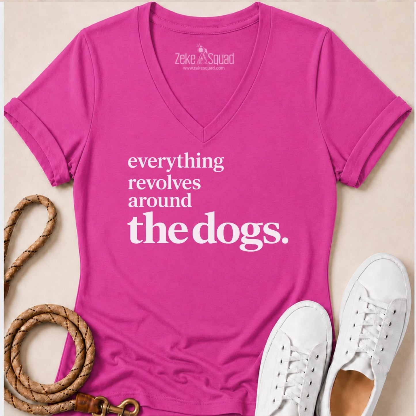 Everything Revolves Women's V-neck