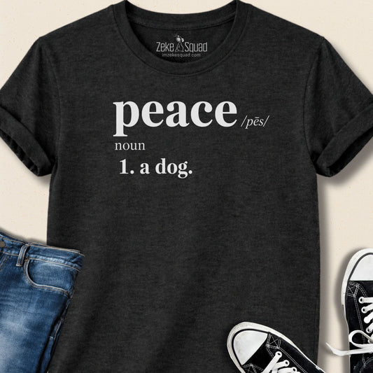 Peace Defined T-shirt - Zeke Squad