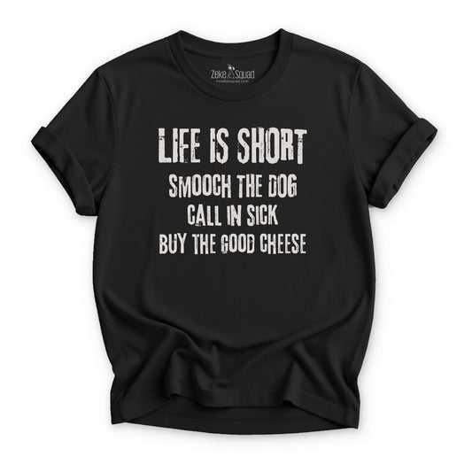 Smooch the Dog T-shirt - Zeke Squad