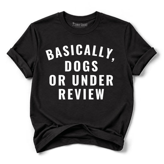Under Review T-shirt - Zeke Squad