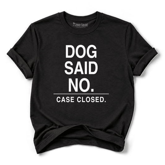 Case Closed T-shirt - Zeke Squad