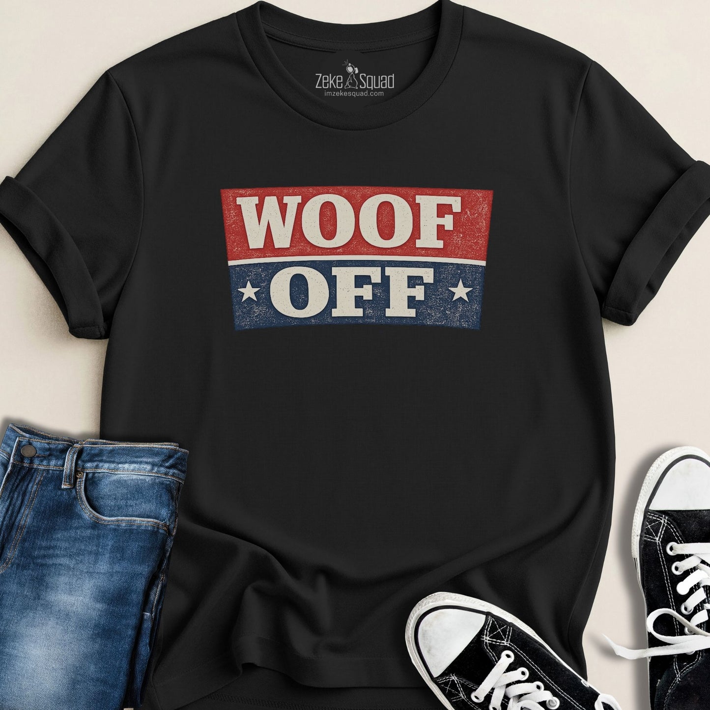 Woof off 4th of July edition T-shirt