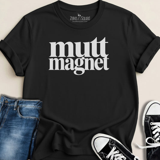 Mutt Magnet Dog Lover T-shirt - Zeke Squad