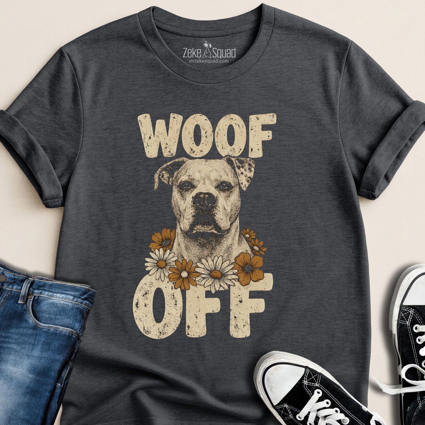 Woof Off ft. Zella T-shirt - Zeke Squad