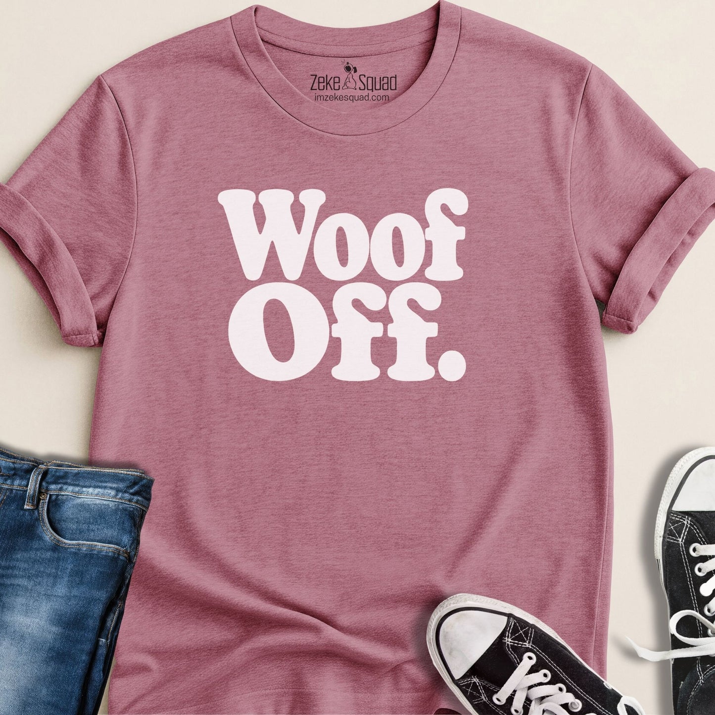 Woof Off Bold T-shirt
