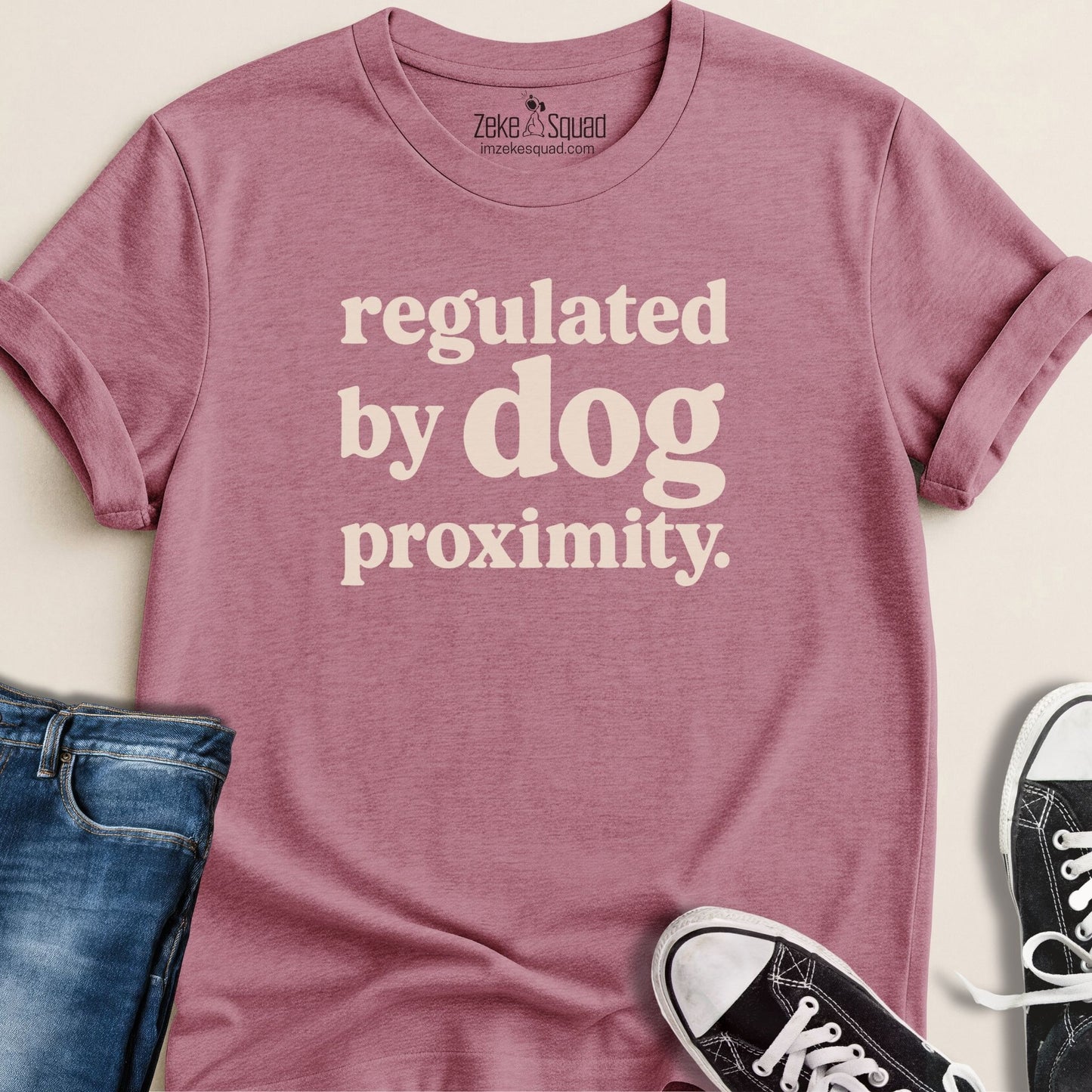 Regulated by Dog Proximity T-shirt