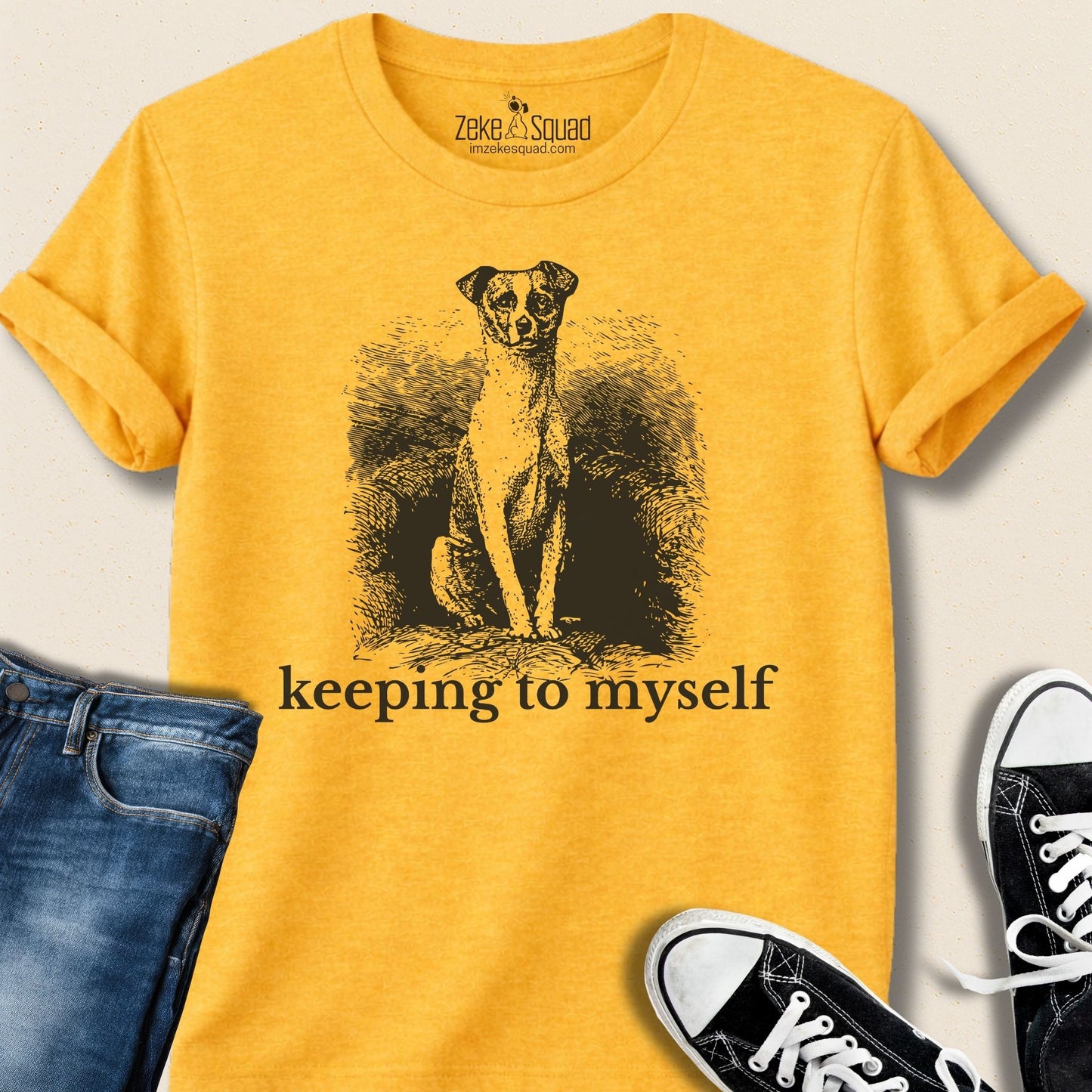 Keeping To Myself T-shirt - Zeke Squad