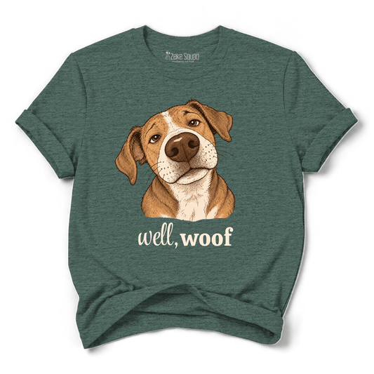 Disappointed Dog T-shirt - Zeke Squad
