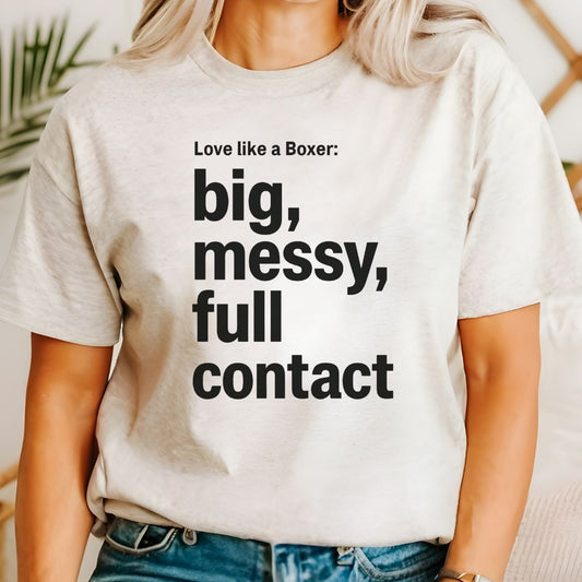 Love Like a Boxer T-shirt - Zeke Squad