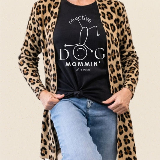 Reactive Dog Mommin Aint Easy T-shirt - Zeke Squad
