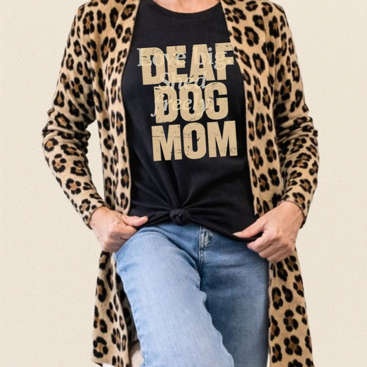Deaf Dog Mom T-shirt - Zeke Squad