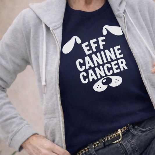 Eff Canine Cancer Awareness T-shirt - Zeke Squad