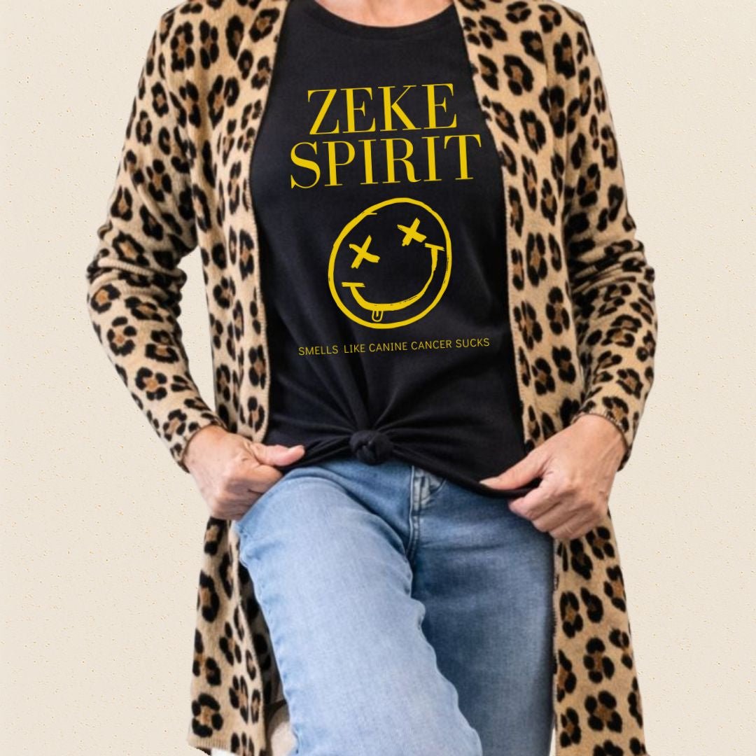 Zeke Spirit Canine Cancer Awareness T-shirt - Zeke Squad