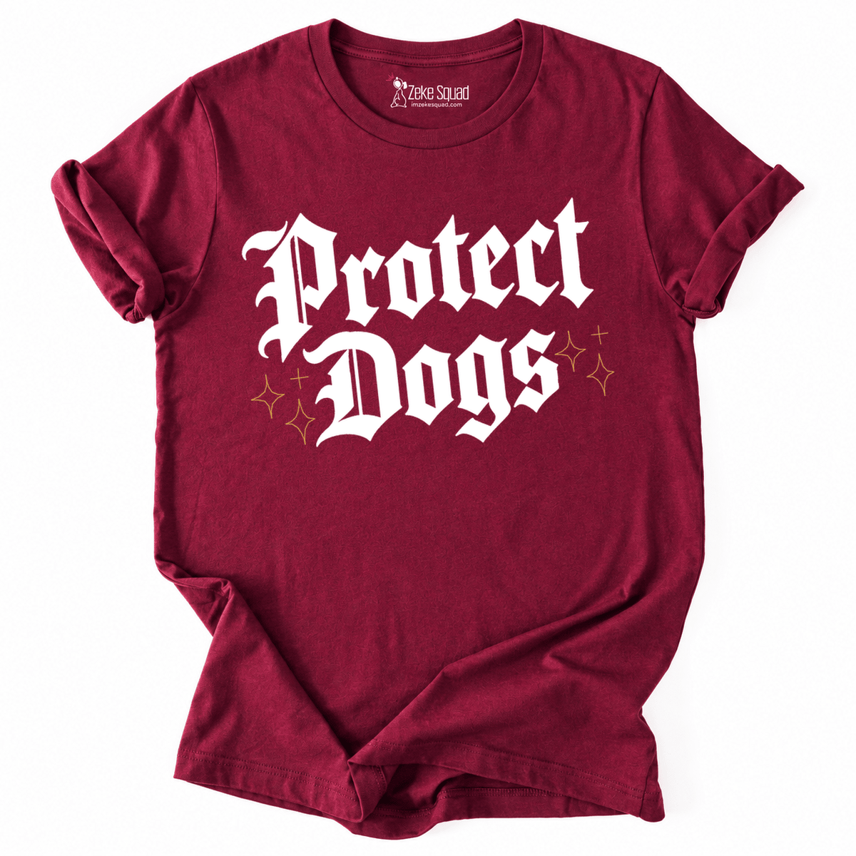Protect Dogs T-shirt - Zeke Squad