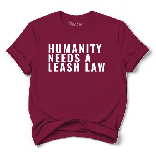 Leash Law T-shirt - Zeke Squad