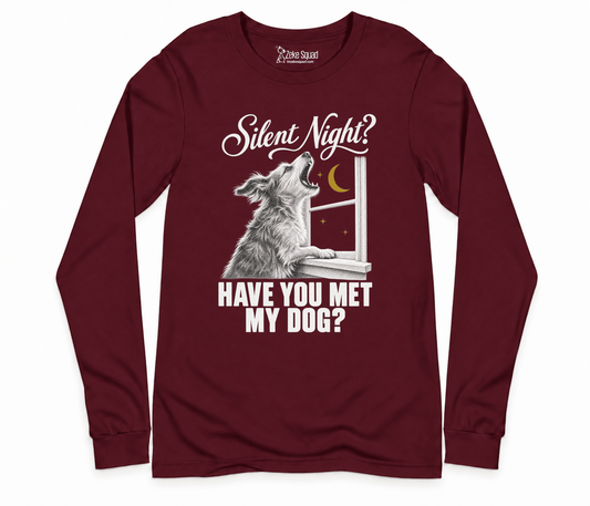 Silent Night Long Sleeve T-shirt - Zeke Squad