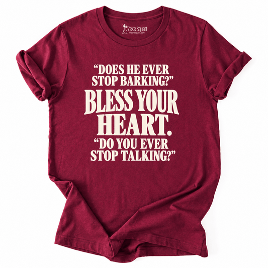Stop Talking T-shirt - Zeke Squad