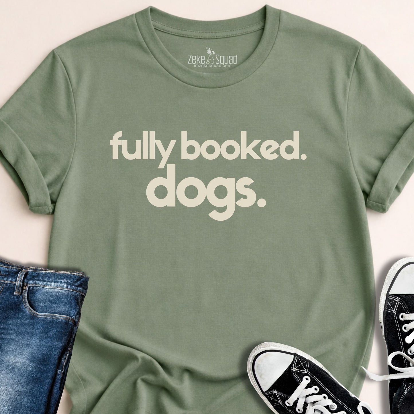 Fully Booked. Dogs. T-shirt