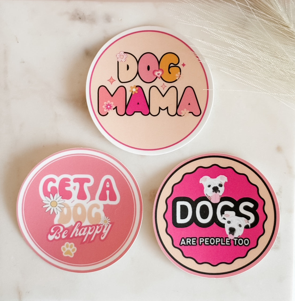 Dog Mom Sticker Pack