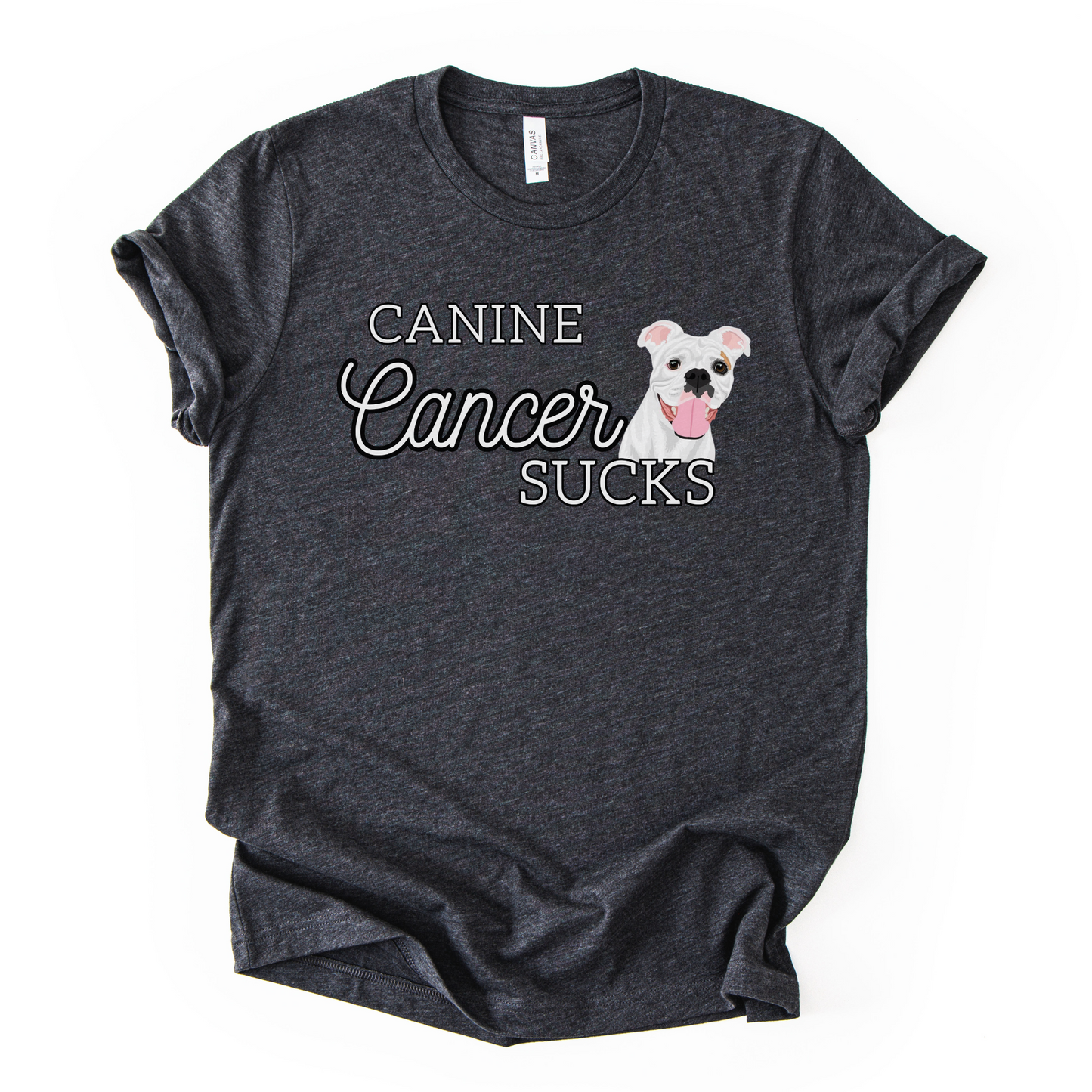 Canine Cancer Sucks w/ Zeke | Unisex Graphic T-shirt