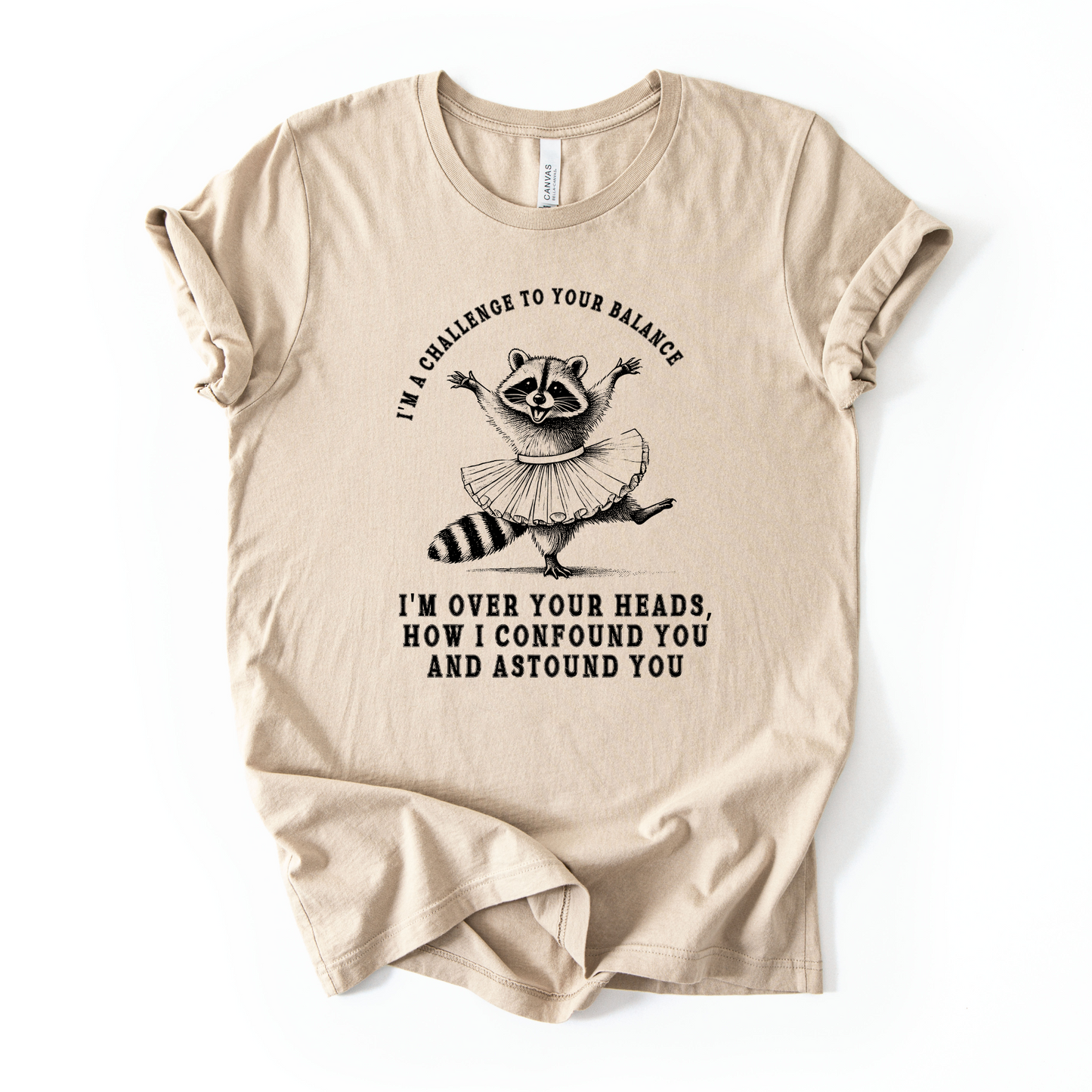 I'm a Challenge to Your Balance | Unisex Graphic T-shirt