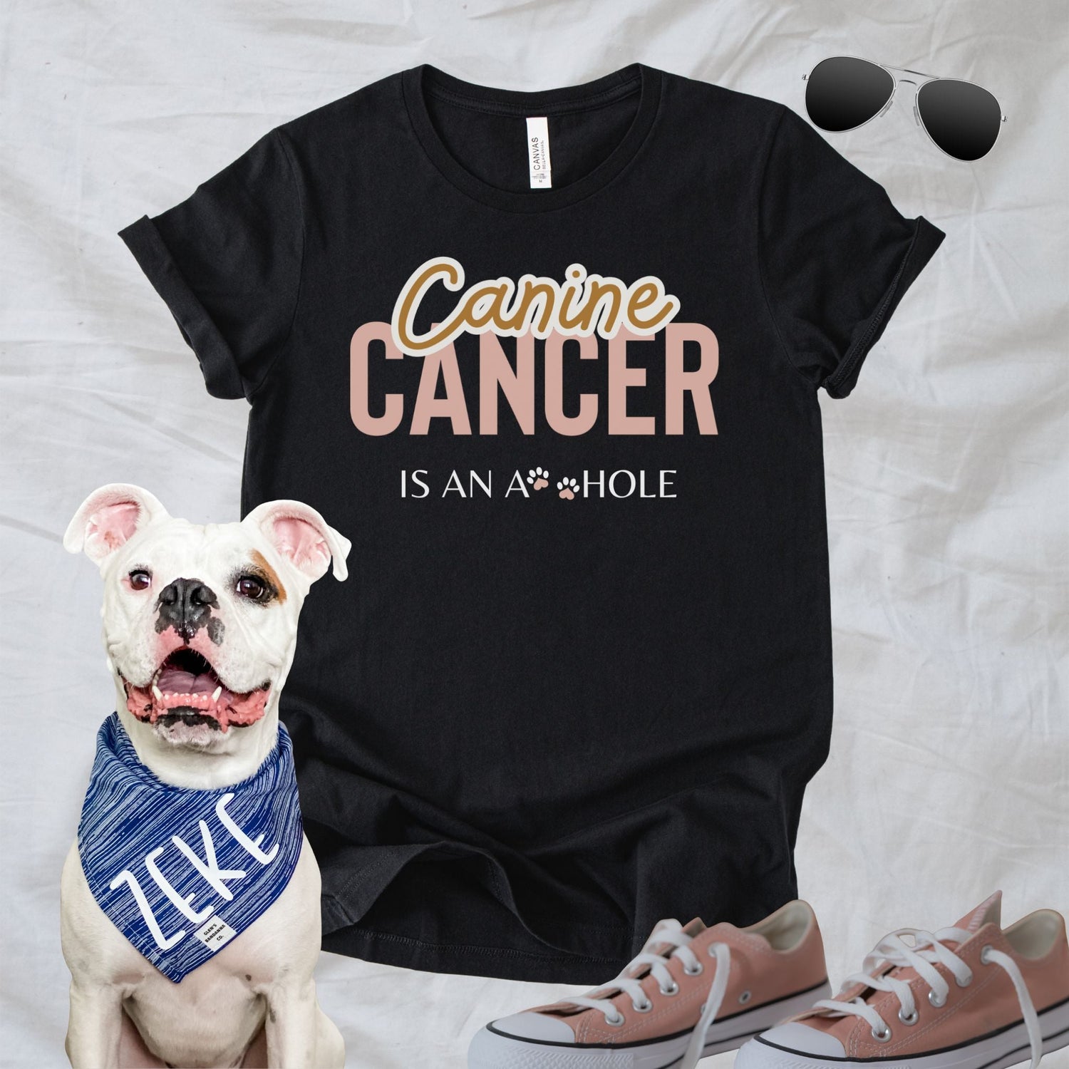 Canine Cancer Awareness Tees