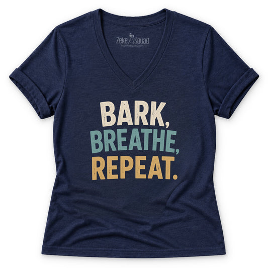 Repeat Women's V-neck - Zeke Squad