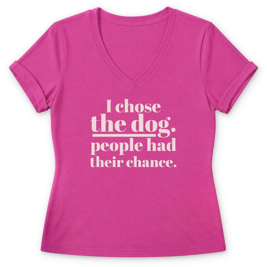 I Chose Women's V-neck - Zeke Squad