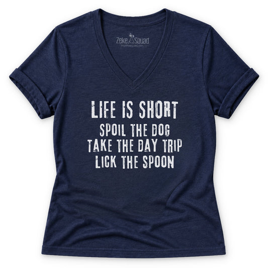 Spoil Women's V-neck - Zeke Squad