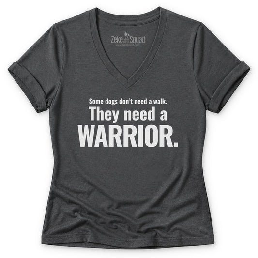 Dogs Need Women's V-neck - Zeke Squad