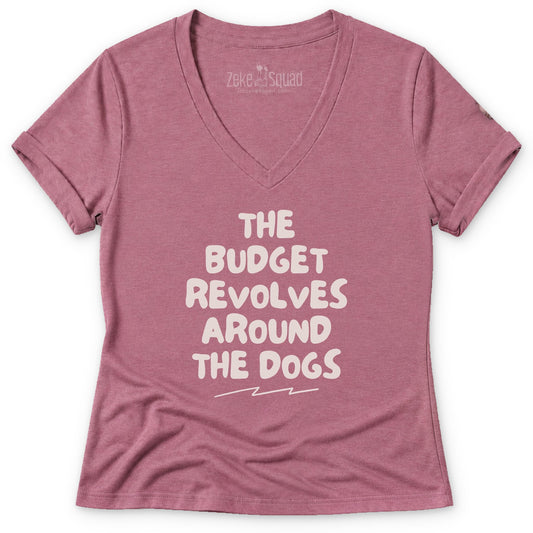 The Budget Women's V-neck - Zeke Squad