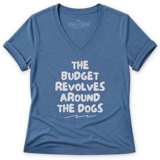 The Budget Women's V-neck - Zeke Squad