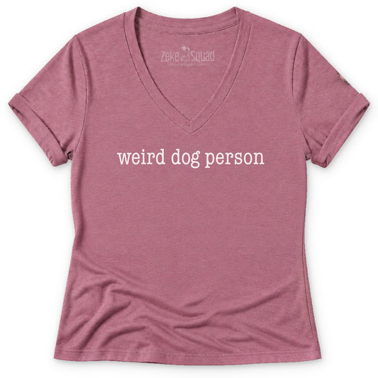 Weird Women's V-neck - Zeke Squad