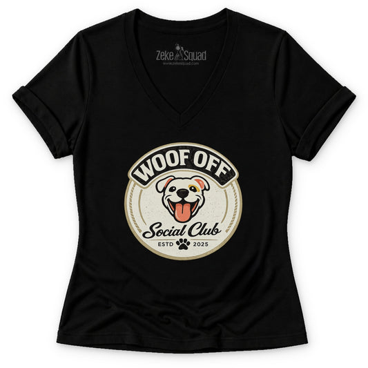 Social Club Women's V-neck - Zeke Squad