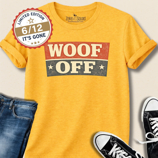 Woof off 4th of July edition T-shirt