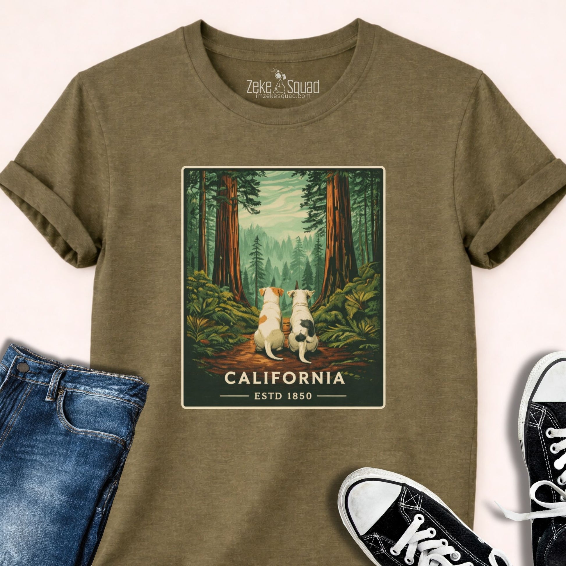 California Dogs T-shirt - Zeke Squad