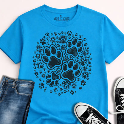 All Paws T-shirt - Zeke Squad