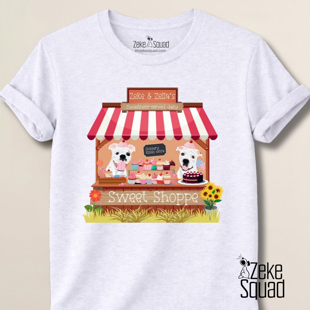 Zeke and Zella’s Sweet Shoppe T-shirt - Zeke Squad