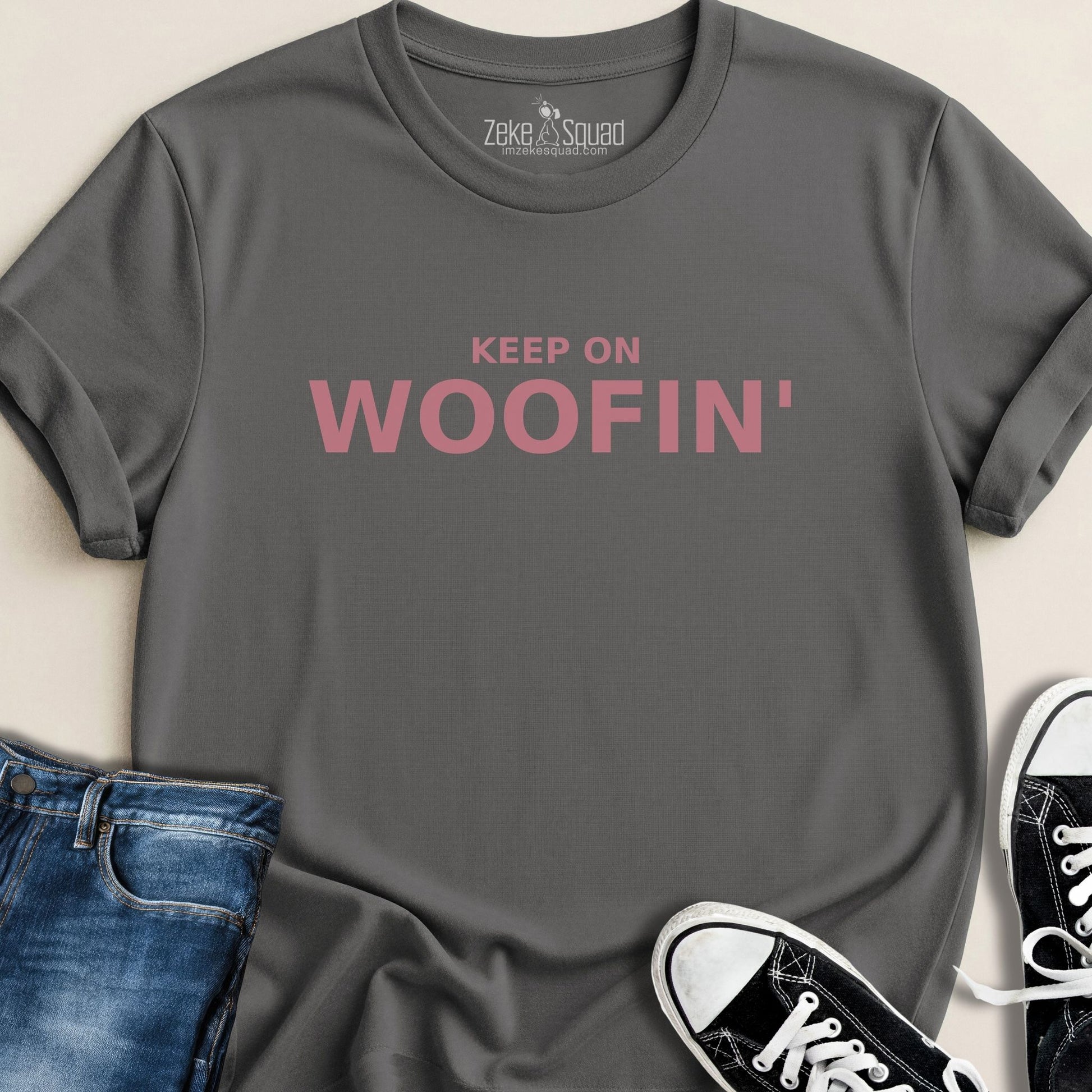 Keep On Woofin' T-shirt - Zeke Squad