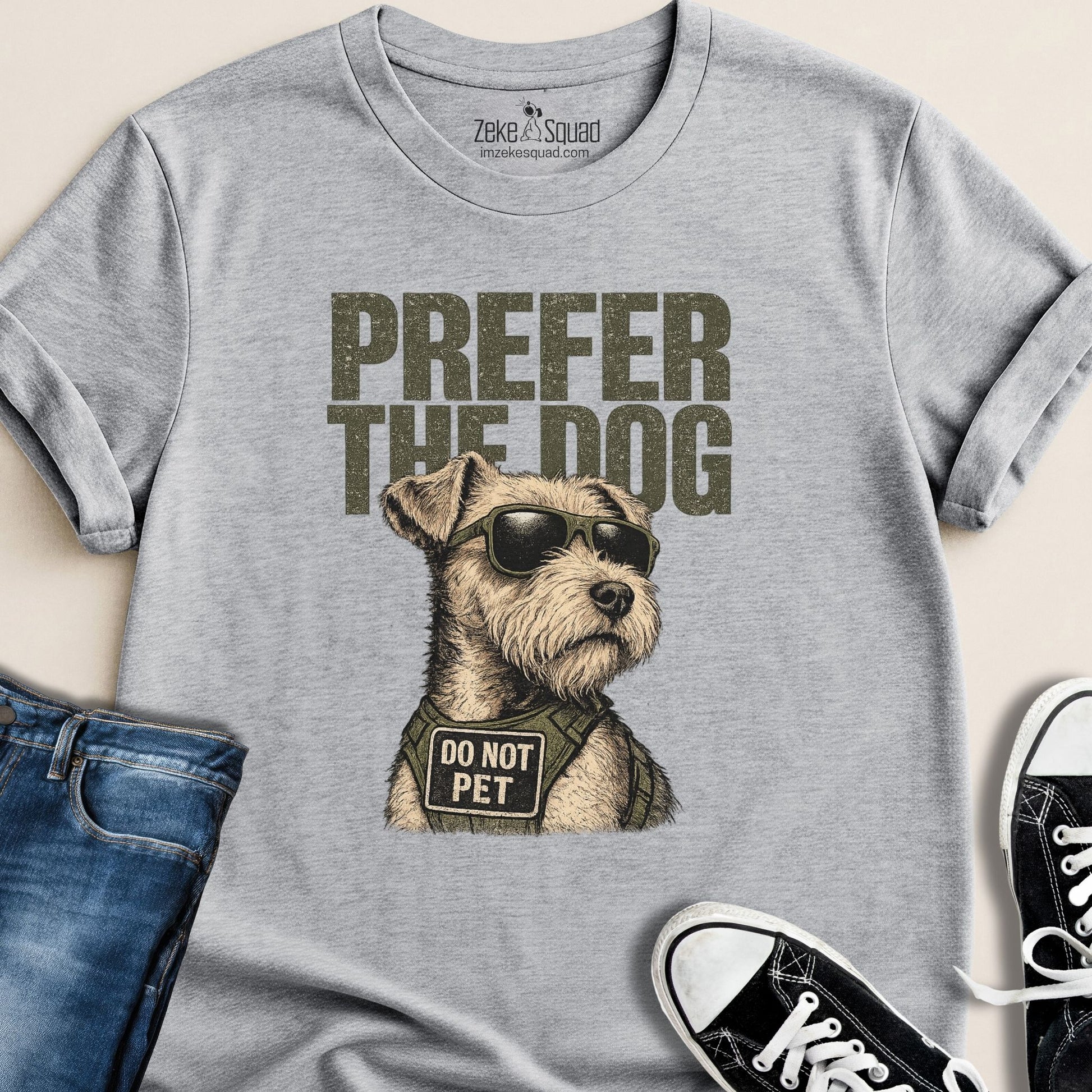 Prefer the Dog T-shirt - Zeke Squad