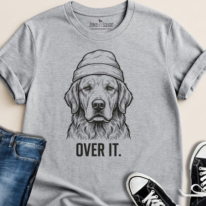 Over It. Dog Person T-shirt - Zeke Squad